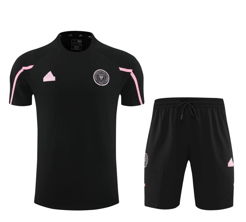 Inter Miami CF 24/25 Team Shirt and Shorts Set Black