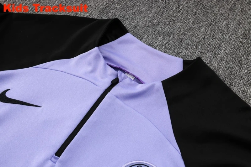 Kids PSG 23/24 Half-Zip Training Sweatshirt and Pants Set E770