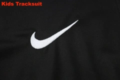 Kids PSG 23/24 Half-Zip Training Sweatshirt and Pants Set Black E778