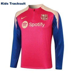 Kids Barcelona 24/25 Half-Zip Training Sweatshirt and Pants Set E805