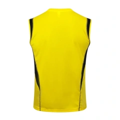 Flamengo 24/25 Sleeveless Jersey and Shorts Set Yellow D989
