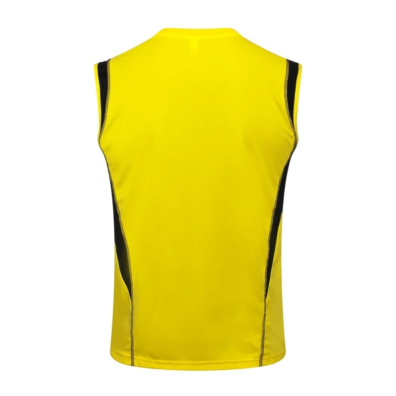 Flamengo 24/25 Sleeveless Jersey and Shorts Set Yellow D989