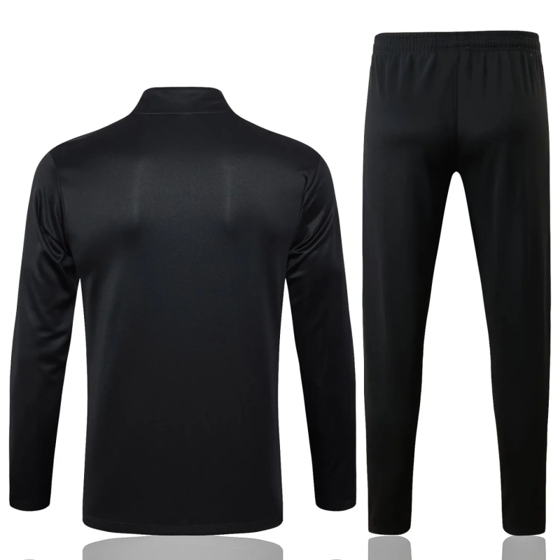 Al-Nassr FC 24/25 Half-Zip Training Top and Pants Set Black B791