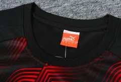 AC Milan 24/25 Training Shirt and Shorts Set Black