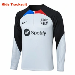 Kids Barcelona 23/24 Half-Zip Training Sweatshirt and Pants Set E727