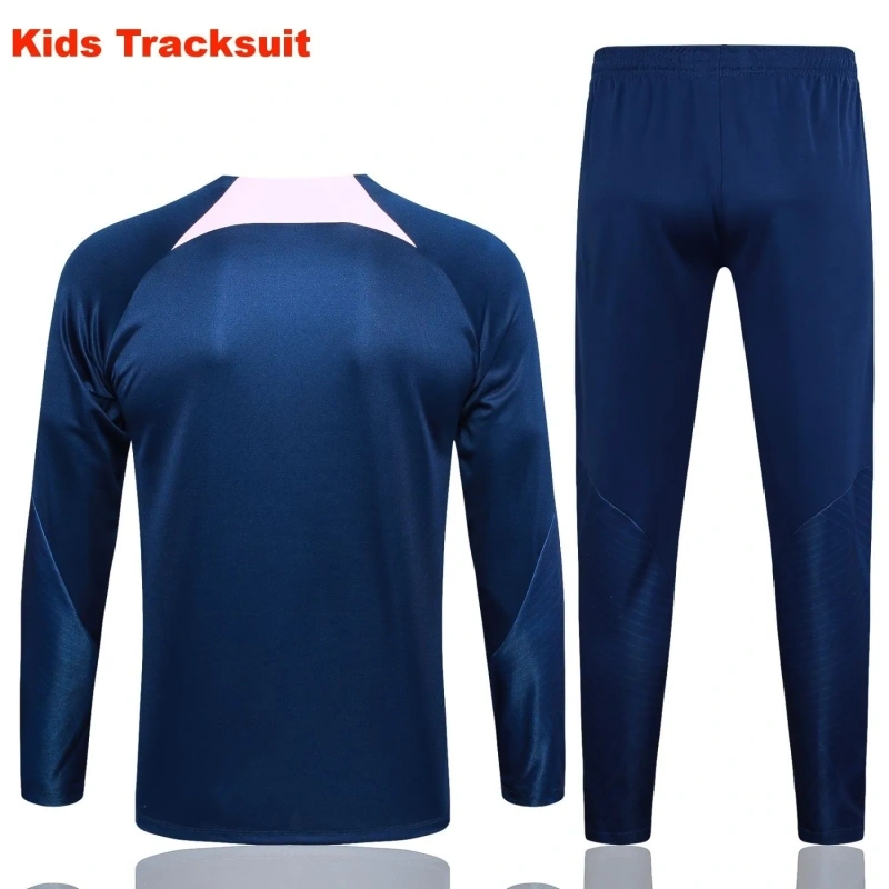 Kids Tottenham Hotspur 23/24 Half-Zip Training Sweatshirt and Pants Set E754
