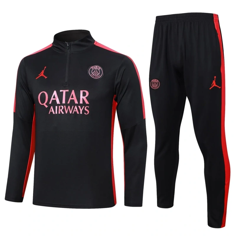 PSG 23/24 Half-Zip Training Top and Pants Set Black B787