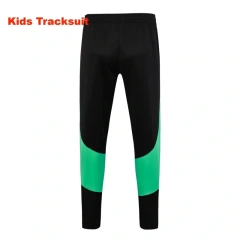 Kids Manchester United 23/24 Training Jacket and Pants Set Black E717