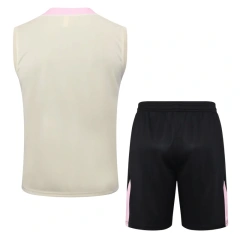 PSG 24/25 Sleeveless Jersey and Shorts Set D1035