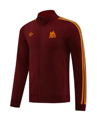 AS Roma 24-25 Full-Zip Team Track Jacket