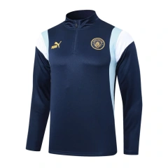 Manchester City 23/24 Half-Zip Training Top and Pants Set B751