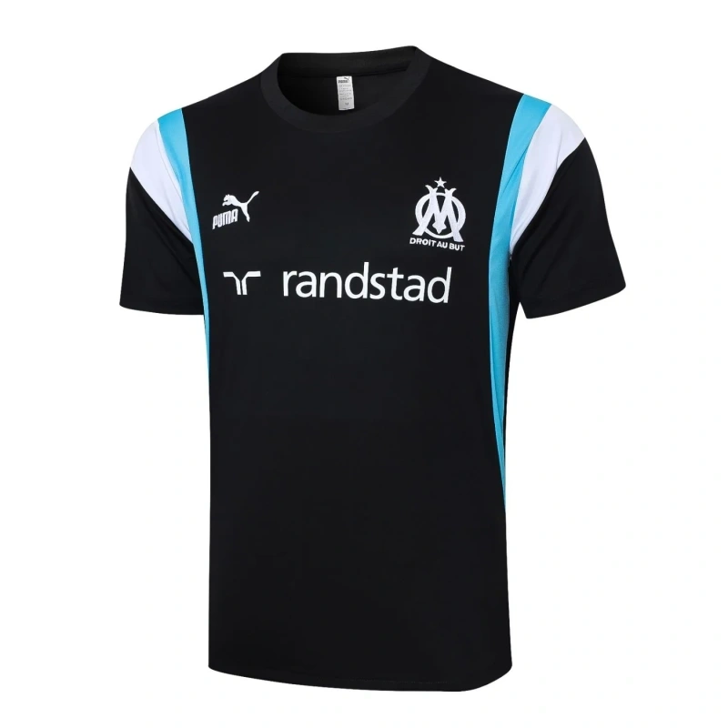 Olympique Marseille 23/24 Training Shirt and Pants Set Black C1071