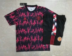 Manchester United 22/23 Training Shirt and Shorts Set D670