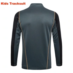 Kids Real Madrid 23/24 Half-Zip Training Sweatshirt and Pants Set E786