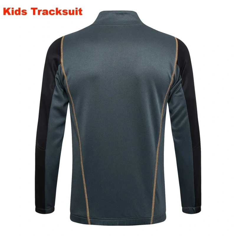 Kids Real Madrid 23/24 Half-Zip Training Sweatshirt and Pants Set E786