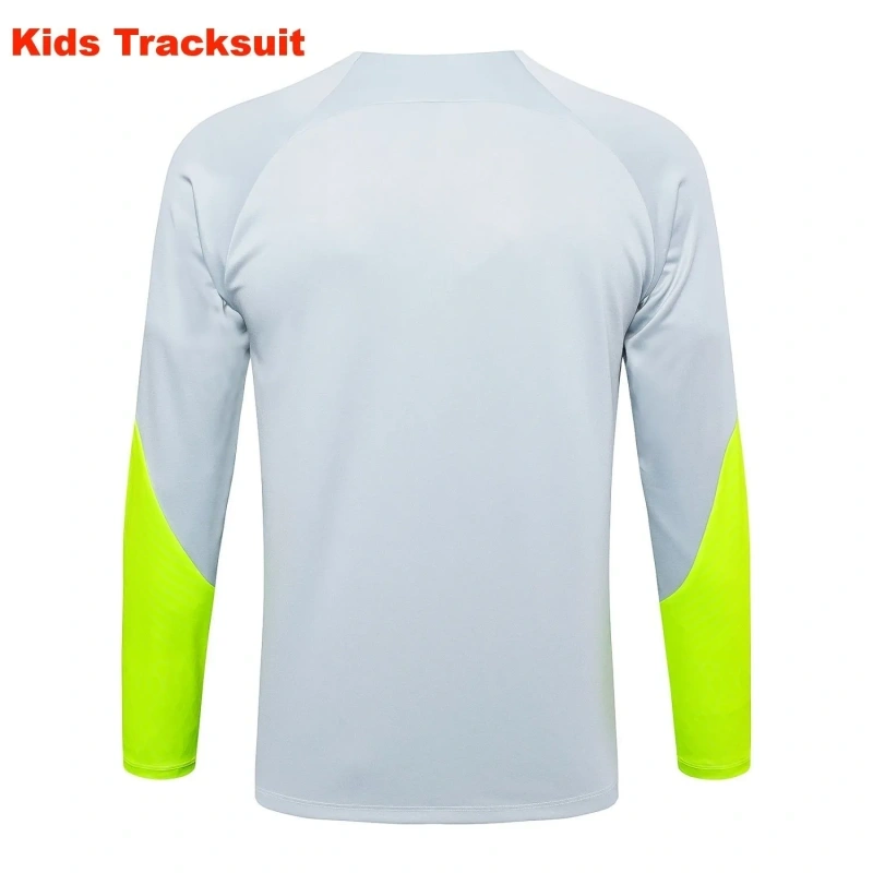 Kids PSG 23/24 Half-Zip Training Sweatshirt and Pants Set E779