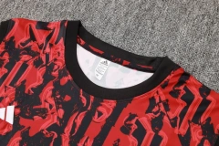 Manchester United 23/24 Sleeveless Jersey and Shorts Set Red D986 - PM