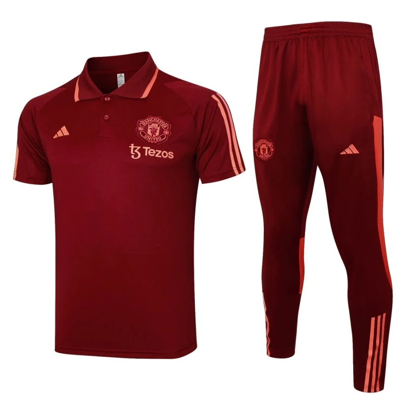 Manchester United 23/24 Polo and Pants Set C1074