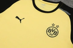 Borussia Dortmund 24/25 Team Shirt and Shorts Set Yellow