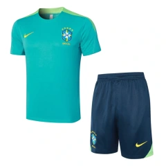 Brazil 2024 Training Shirt and Shorts Set D991