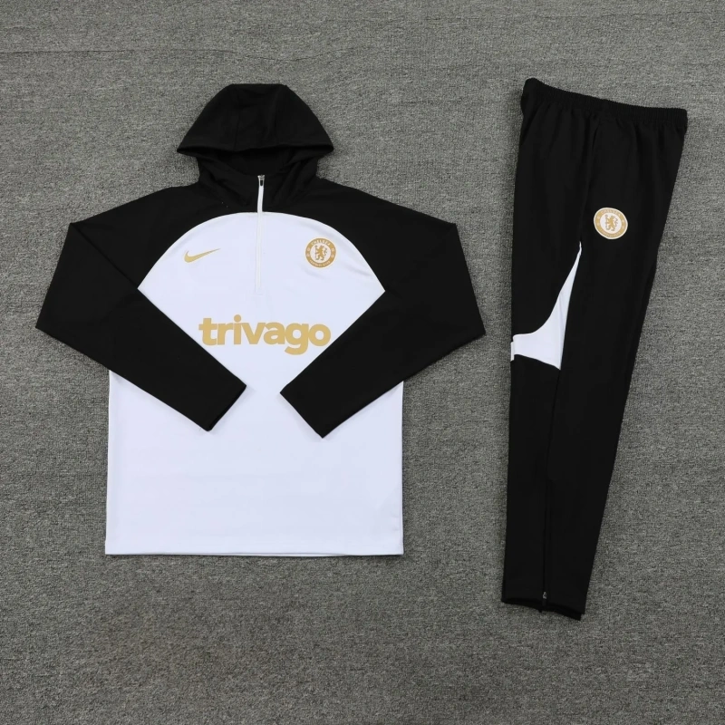 Manchester United 23/24 Half-Zip Hoodie and Pants Set