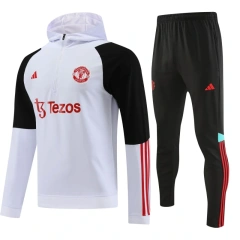 Manchester United 23/24 Half-Zip Hoodie and Pants Set