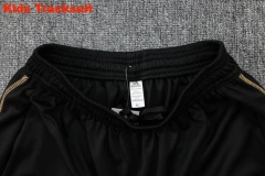 Kids Argentina 23/24 Half-Zip Training Top and Pants Set Black E741