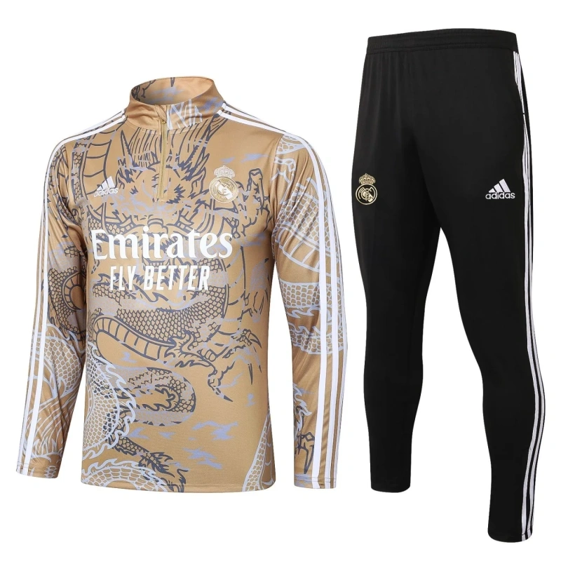 Real Madrid 23/24 Half-Zip Training Top and Pants Set B771 - PM