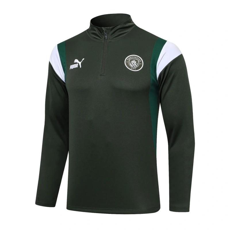 Manchester City 23/24 Half-Zip Training Top and Pants Set B750