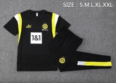 Borussia Dortmund 23/24 Training Shirt and Pants Set Black C1064