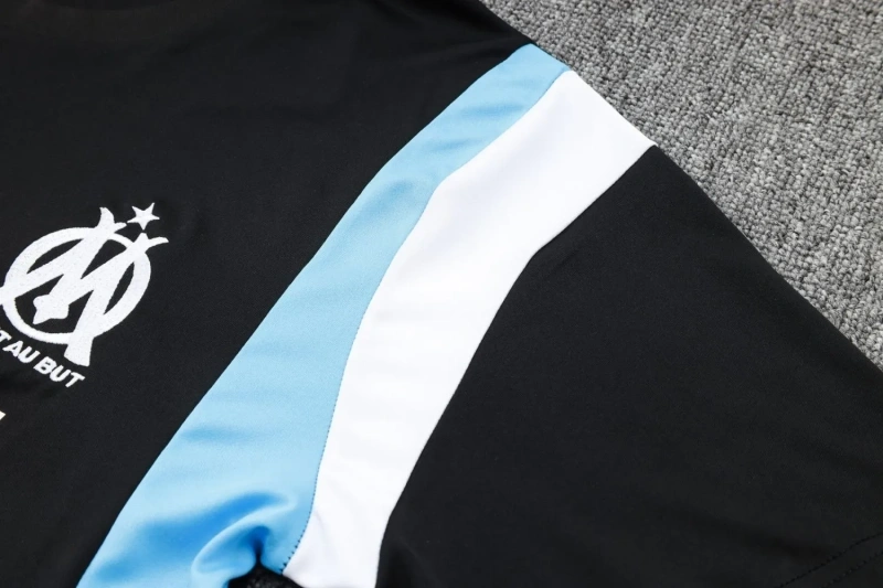 Olympique Marseille 23/24 Training Shirt and Pants Set Black C1071