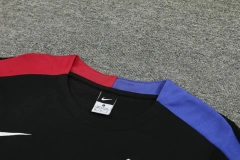 Barcelona 24/25 Training Shirt and Shorts Set Black
