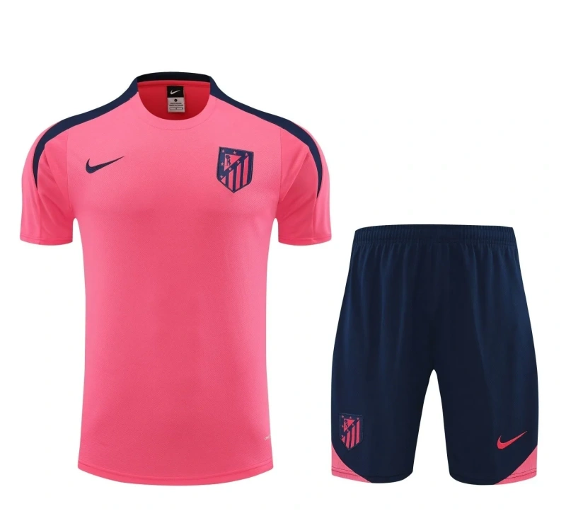 Atletico Madrid 24/25 Training Shirt and Shorts Set Pink