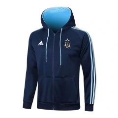 Argentina 22/23 Full-Zip Hoodie and Pants Set -3 Stars (F442)