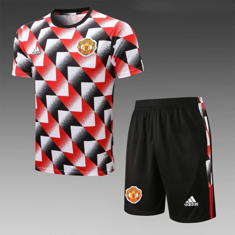 Manchester United 22/23 Training Shirt and Shorts Set D667