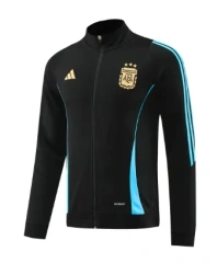 Argentina 2024 Full-Zip Team Track Jacket Black