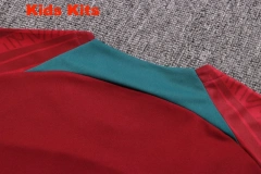 Kids Portugal 22/23 Training Shirt and Pants Set E672