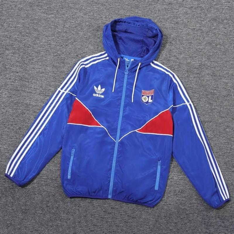 Olympique Lyonnais 23-24 Limited Edition Windbreaker Blue