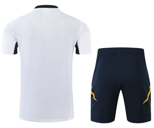 Real Madrid 24/25 Training Shirt and Shorts Set White