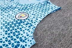 Manchester City 23/24 Sleeveless Jersey and Shorts Set D923