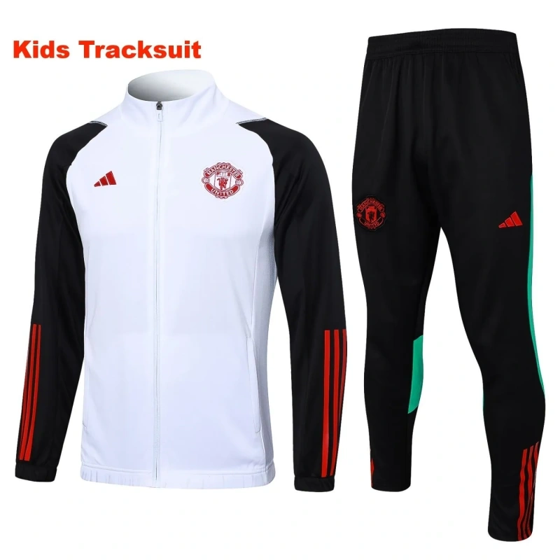 Kids Manchester United 23/24 Training Jacket and Pants Set E716