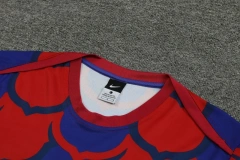 Barcelona 24/25 Training Shirt and Shorts Set Red&Blue