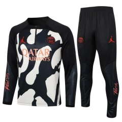 PSG 23/24 Half-Zip Training Top and Pants Set Black B781 - PM