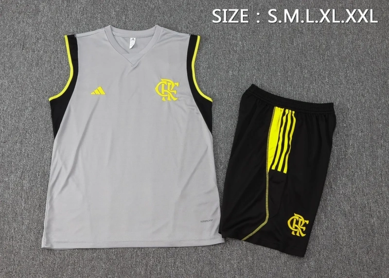 Flamengo 24/25 Sleeveless Jersey and Shorts Set D1013