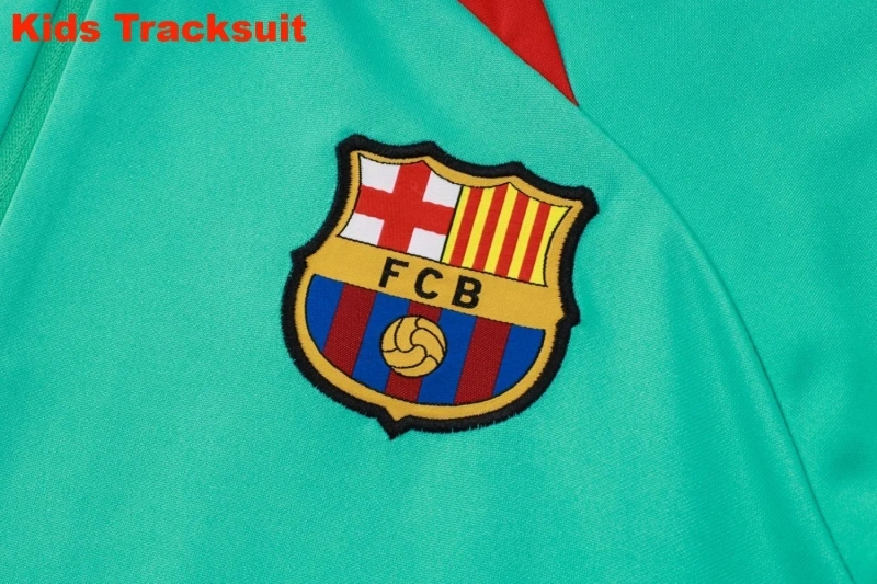Kids Barcelona 23/24 Half-Zip Training Sweatshirt and Pants Set E771