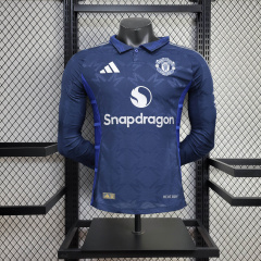 Manchester United Away long sleeve player 24/25 Football team shirt jersey