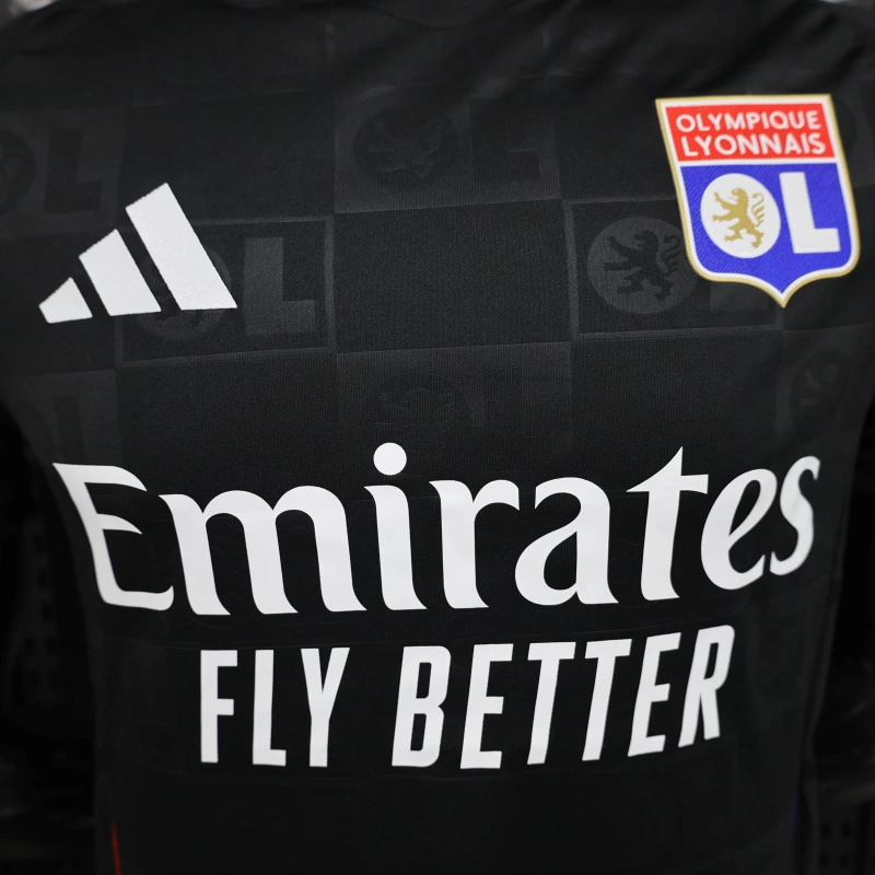 Lyon Away player 24/25 Football team jersey