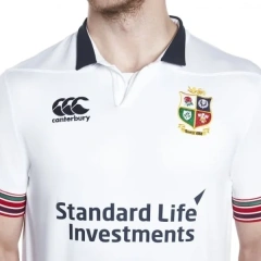 British & Irish Lions Mens Training Pro Jersey White