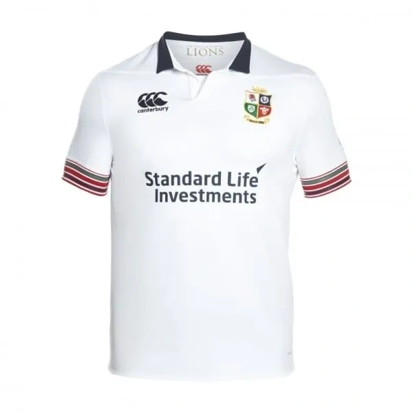 British & Irish Lions Mens Training Pro Jersey White