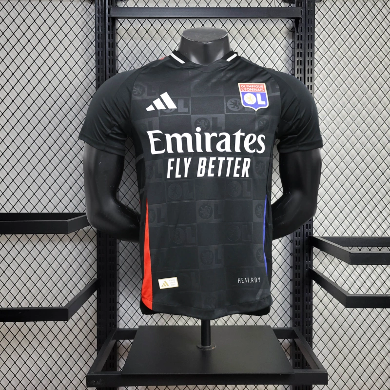 Lyon Away player 24/25 Football team jersey